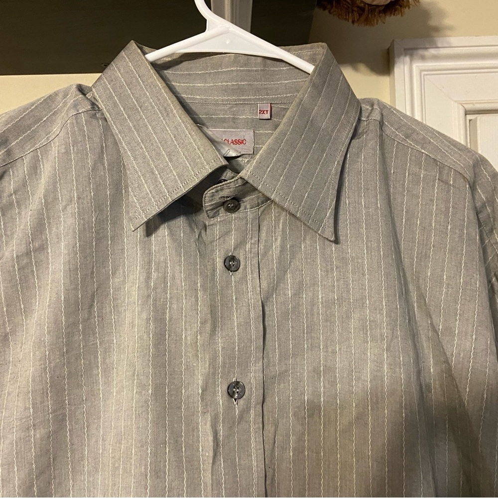Versace Button Down Shirt Size 2xt - image 2